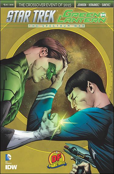 Star Trek/Green Lantern (2015) issue 1-MA Jae Lee Dynamic Forces Cover