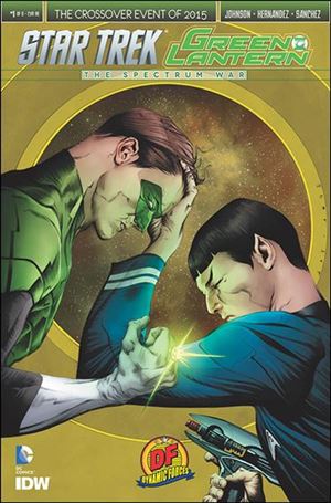 Star Trek/Green Lantern (2015) issue 1-MA Jae Lee Dynamic Forces Cover