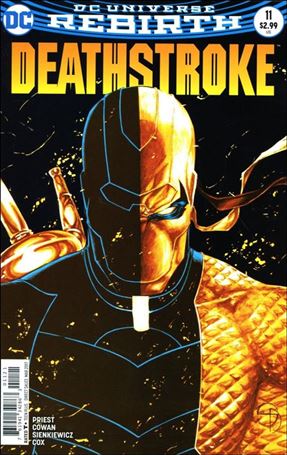 Deathstroke (2016) issue 11-B Shane Davis Cover