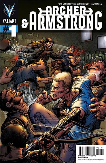 Archer & Armstrong (2012) issue 1-D Neal Adams 1:100 Linewide Cover