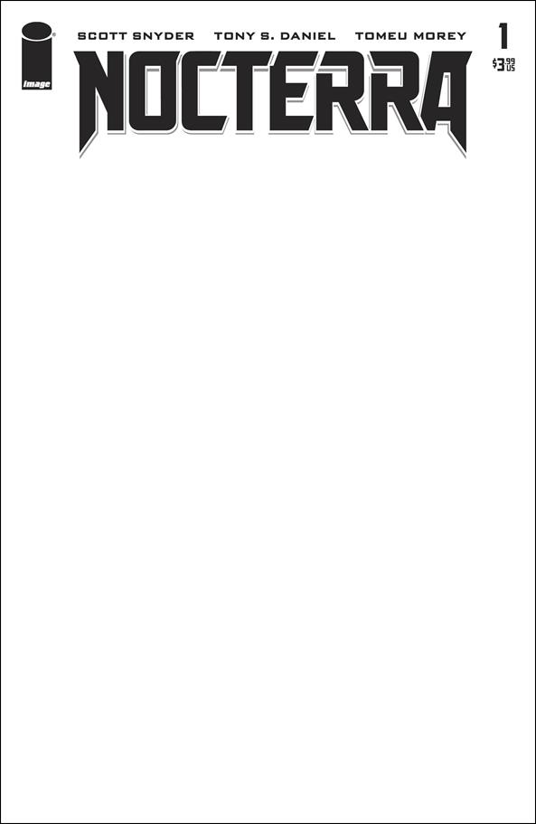 Nocterra issue 1-E Blank/Sketch Cover