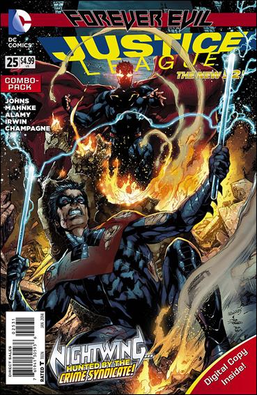Justice League (2011) issue 25-C Unbagged Ivan Reis Cover Combo Pack