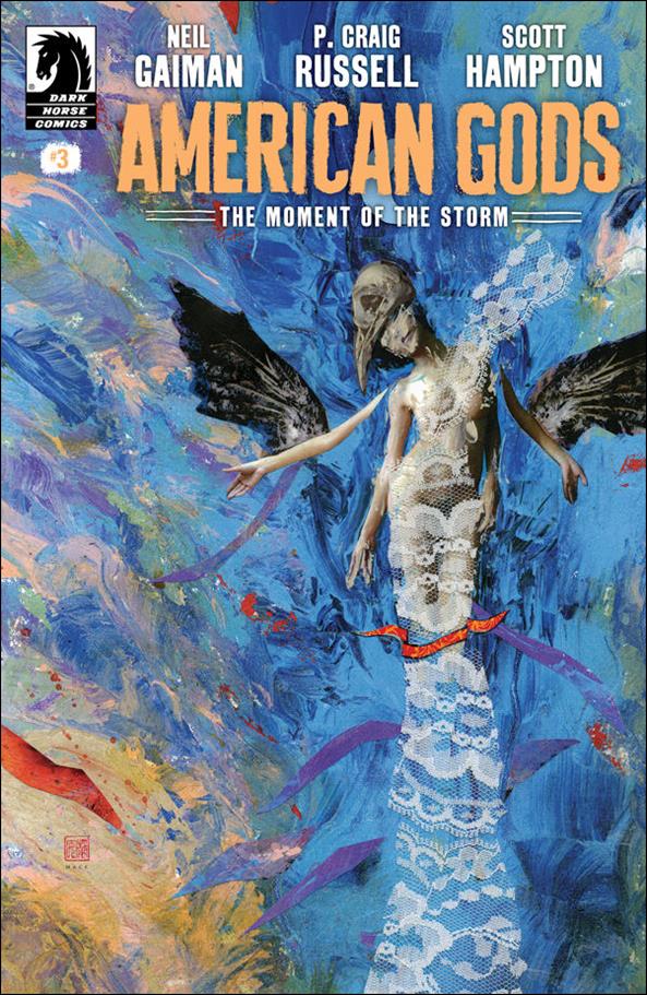 American Gods: The Moment of the Storm issue 3-B David Mack Cover