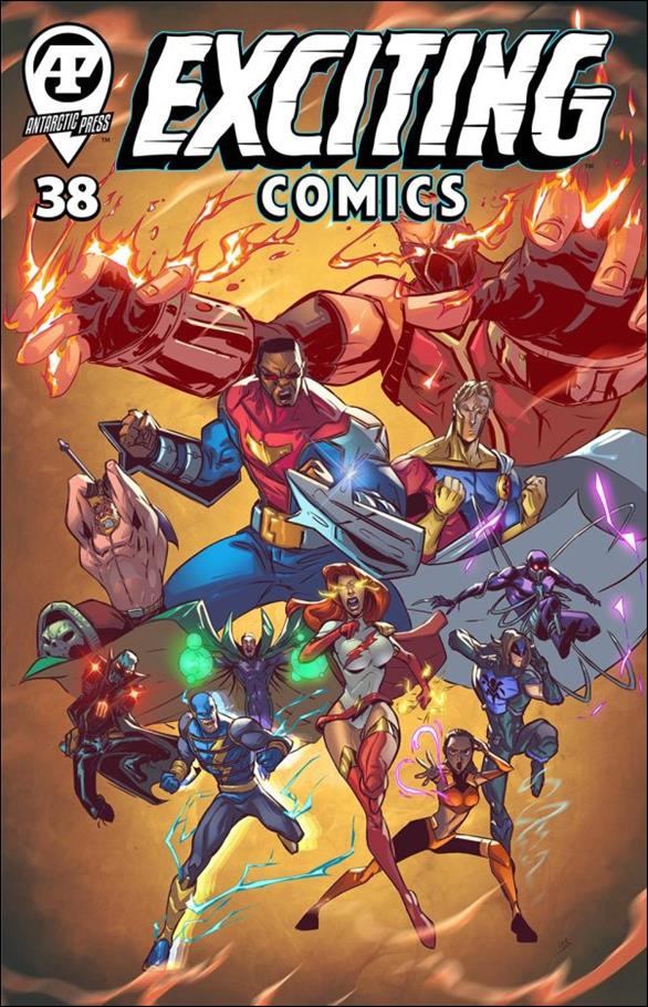 Exciting Comics (2019) issue 38 Shantona Shantuma Cover