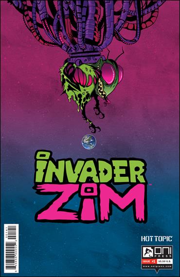 Invader Zim issue 1-H Dave Crosland Hot Topic Cover