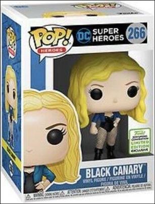POP! Heroes figure 266-B Black Canary Spring Convention Exclusive