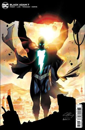 Black Adam issue 7-D Henry & Maiolo 1:25 Cardstock Cover