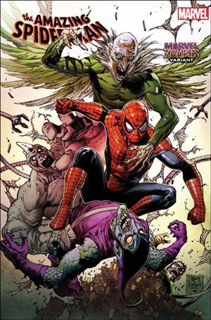 Amazing Spider-Man (2018) issue 44-B Tony Daniel Marvel Zombies Cover