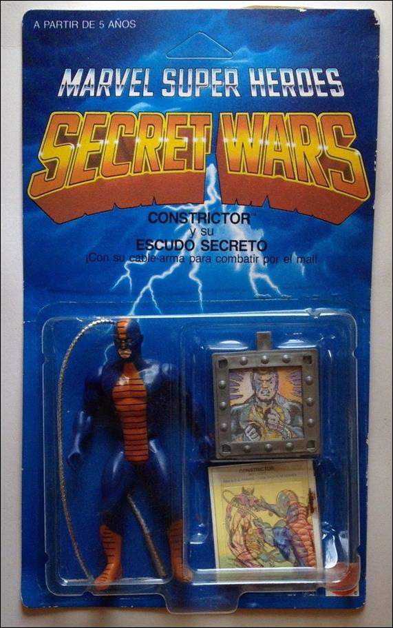 Marvel Super Heroes Secret Wars figure 16 Constrictor