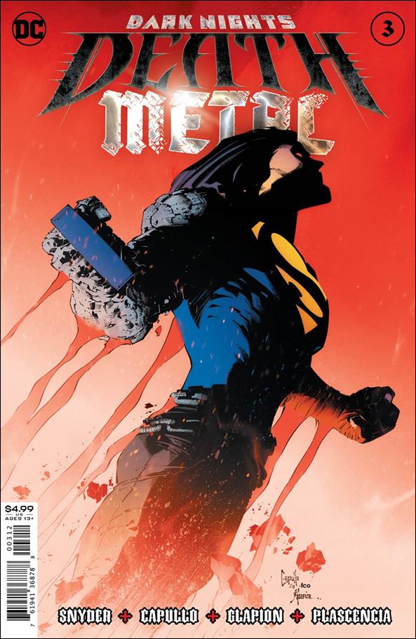 Dark Nights: Death Metal issue 3-G Greg Capullo Red Cover (2nd Printing)