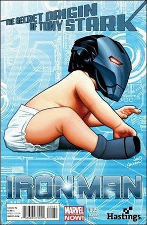Iron Man (2013) issue 9-D Greg Land Hastings Cover