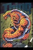 Marvel Universe: Series 5 (Power Blast Subset) card 9-C Thing (Gold Foil)