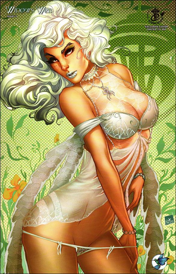 Widow's Web issue 1-J Nei Ruffino Emerald City White Cover 1/350