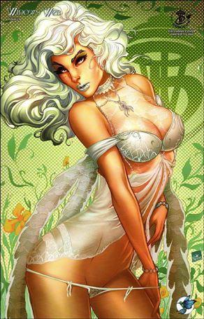 Widow's Web issue 1-J Nei Ruffino Emerald City White Cover 1/350