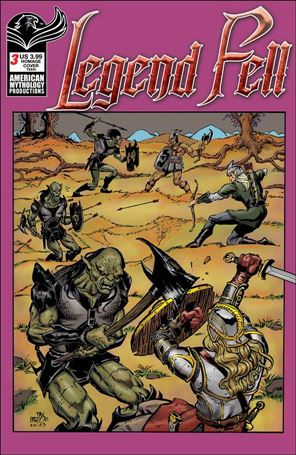 Legend Fell issue 3-B Dan Parsons Cover