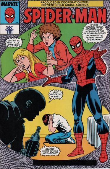 Spider-Man: NCPCA Giveaway issue 1-F No Sponsor, Black Bar Cover