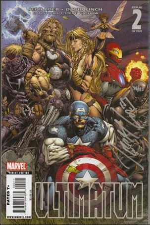 Ultimatum issue 2-F Dynamic Forces (Signed by Jeph Loeb) 1/85