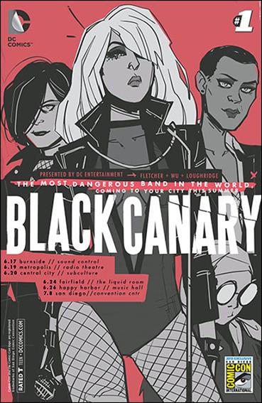 Black Canary (2015) issue 1-C Annie Wu SDCC Cover