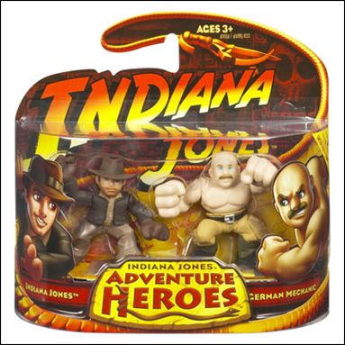 Indiana Jones: Adventure Heroes figure 3 Indiana Jones and German Mechanic