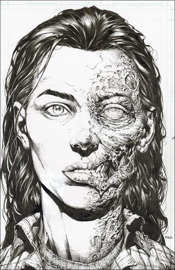 Walking Dead Deluxe issue 3-F David Finch 1:25 B&W Virgin Cover (2nd Printing)