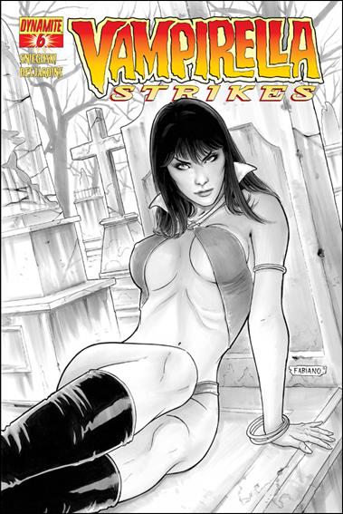 Vampirella Strikes (2013) issue 6-D Fabiano Neves 1:20 Black & White Cover