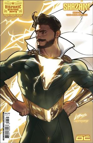 Shazam! (2023) issue 3-D Pablo Villalobos Hispanic Heritage Cardstock Cover
