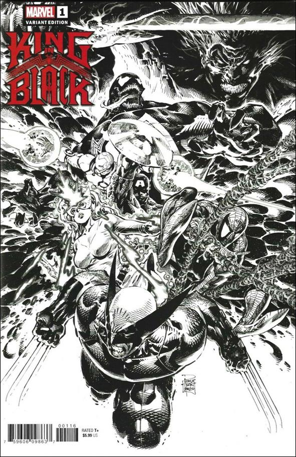 King in Black issue 1-X Philip Tan 1:Store Launch Sketch Cover