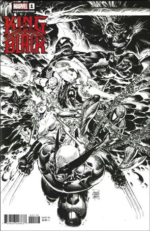 King in Black issue 1-X Philip Tan 1:Store Launch Sketch Cover