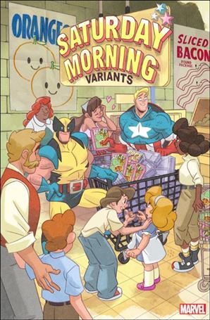 Werewolf by Night (2024) issue 1-E Sean Galloway Saturday Morning Polybagged Cover