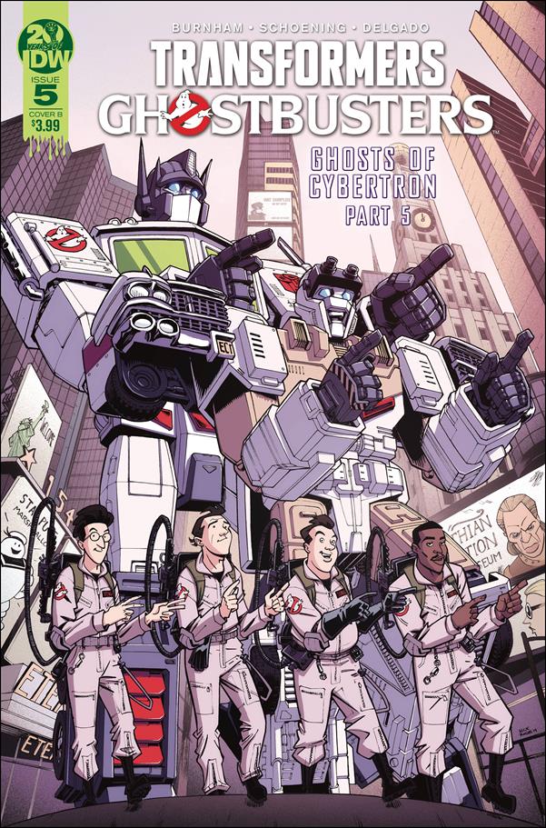 Transformers/Ghostbusters issue 5-B Nick Roche Cover