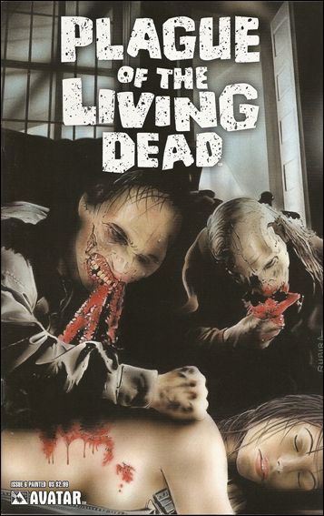 Plague of the Living Dead issue 6-C Painted Cover