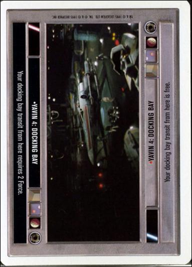 Star Wars: Premiere Unlimited (Base Set) card 293 Yavin 4: Docking Bay