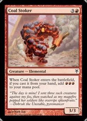 Magic the Gathering: Duel Decks: Sorin vs. Tibalt (Base Set) card 49 Coal Stoker