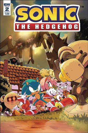 Sonic the Hedgehog (2018) issue 2-B Adam Bryce Thomas Cover