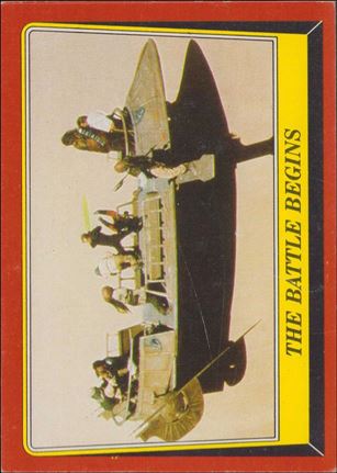 Star Wars: Return of the Jedi: Series 1 (Base Set) card 42 The Battle Begins