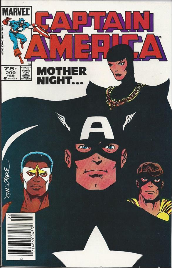 Captain America (1968) issue 290-C Canadian Price Cover