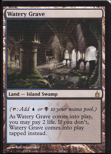 Magic the Gathering: Ravnica (Base Set)  card 286 Watery Grave