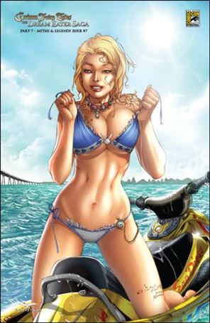 Grimm Fairy Tales Myths & Legends issue 7-C e.Bas San Diego Comic-Con Cover 1/500