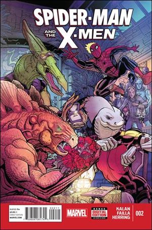 Spider-Man & the X-Men issue 2 Nick Bradshaw Cover