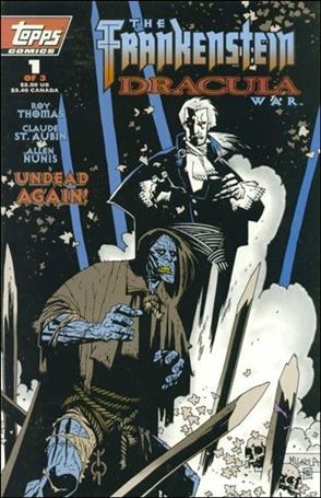 Frankenstein/Dracula War Cover Image 1
