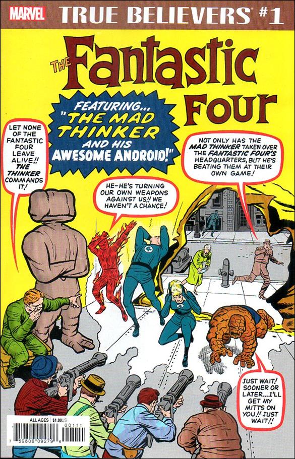 Fantastic Four (1961) issue 15-C True Believers Edition