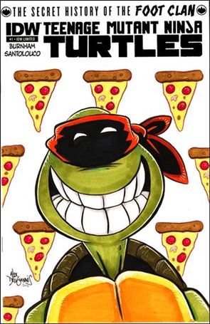 Teenage Mutant Ninja Turtles: The Secret History of the Foot Clan issue 1-L Alex Deligiannis Sketch Cover 1/25