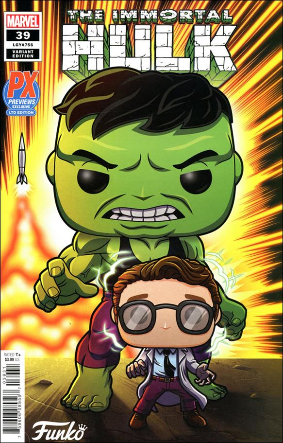 Immortal Hulk issue 39-C Previews Funko Cover