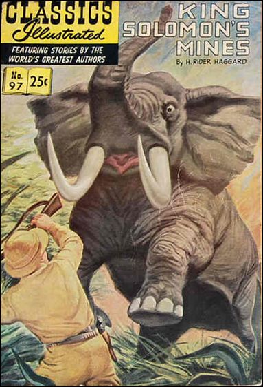 Classic Comics/Classics Illustrated issue 97-H HRN 169 - Cardstock Cover