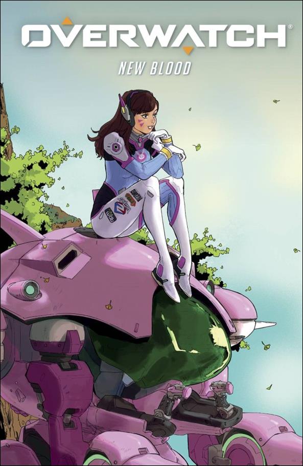 Overwatch: New Blood issue 5-B Leslie Hung Cover