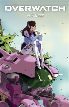 Overwatch: New Blood issue 5-B Leslie Hung Cover