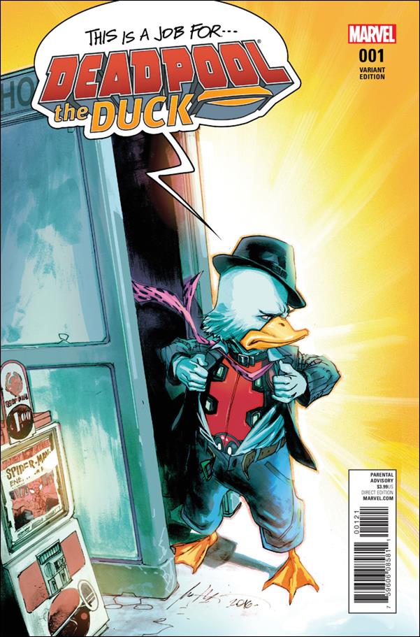 Deadpool the Duck issue 1-B Rafael Albuquerque Cover
