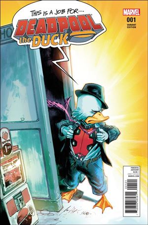 Deadpool the Duck issue 1-B Rafael Albuquerque Cover