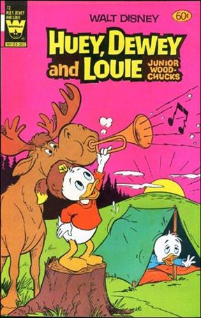 Walt Disney Huey, Dewey and Louie: Junior Woodchucks  issue 72 Yellow Logo
