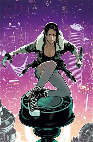 Blade Runner: Black Lotus issue 3-D Jeff Spokes Virgin Cover